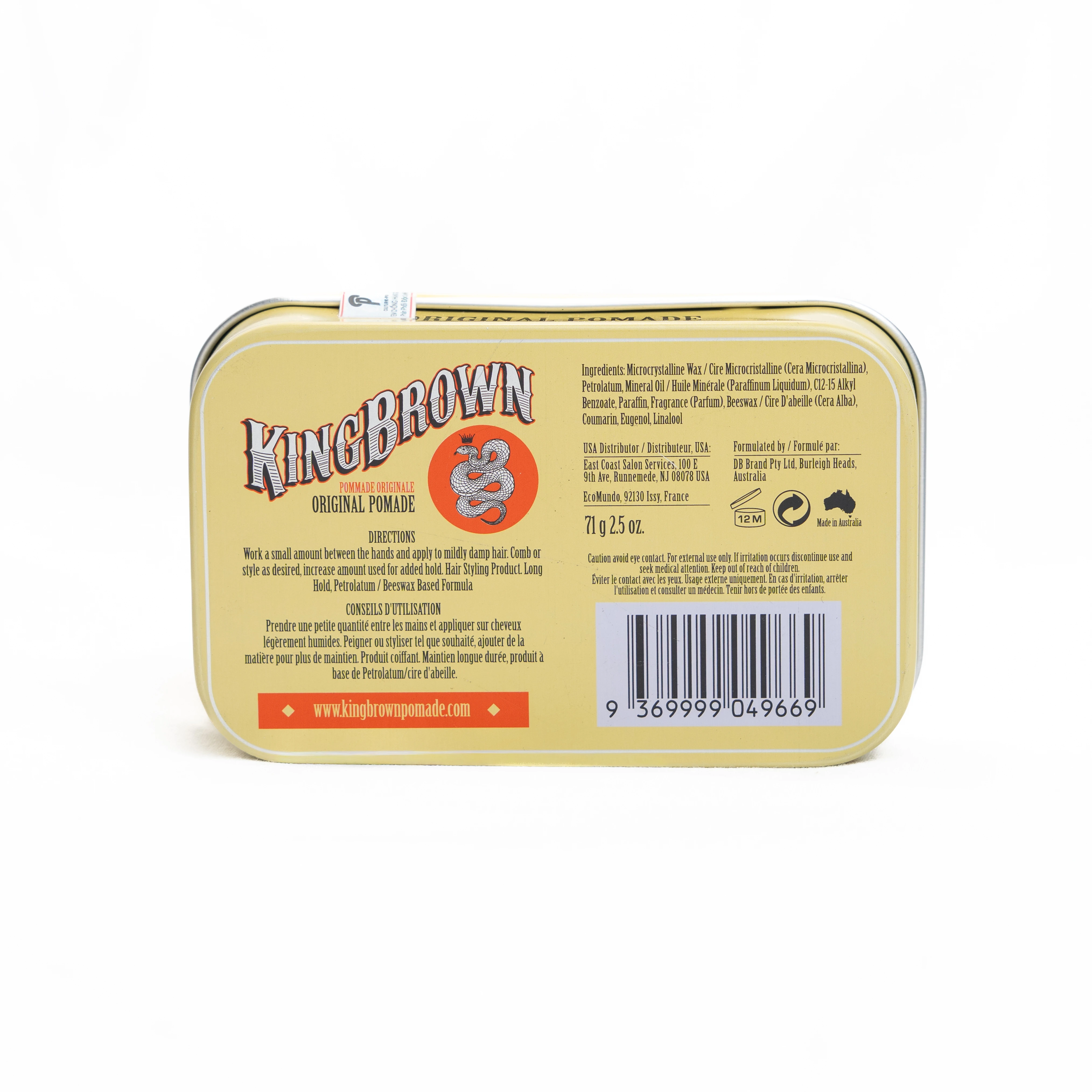KINGBROWN ORIGINAL POMADE - 3
